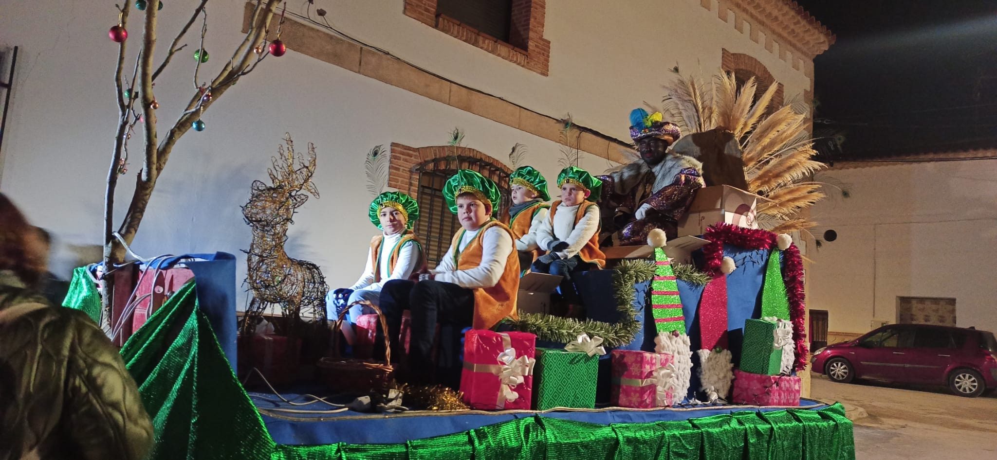 El Toboso se llenó de magia e ilusión con la llegada de los Reyes Magos ...