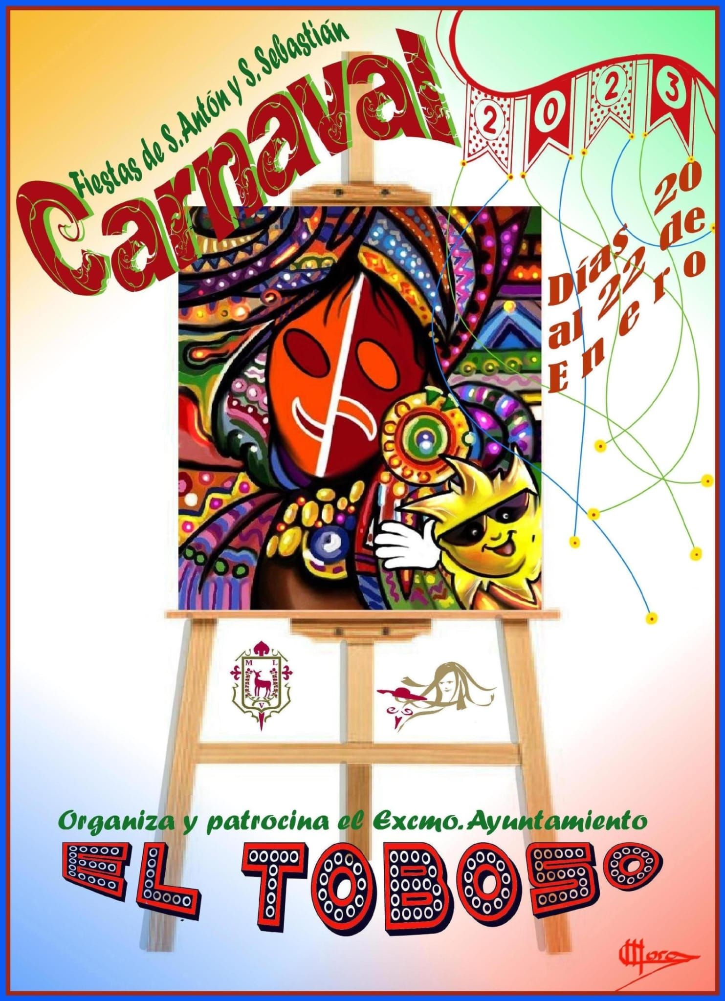 Cartel Carnaval de El Toboso 2023
